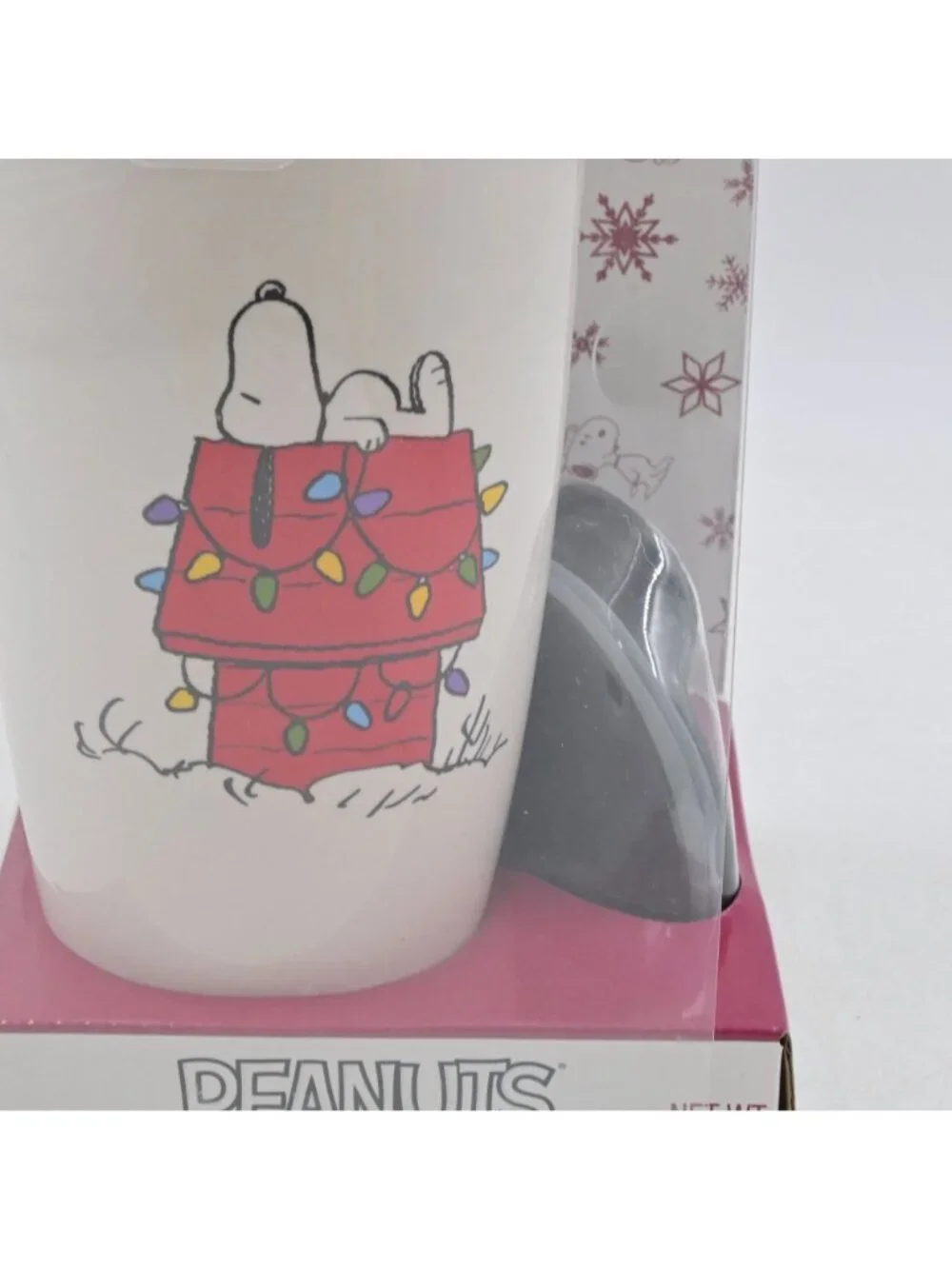 Peanuts Snoopy Holiday Mug Gift Set Milk Chocolate Hot Cocoa Mix New Sealed